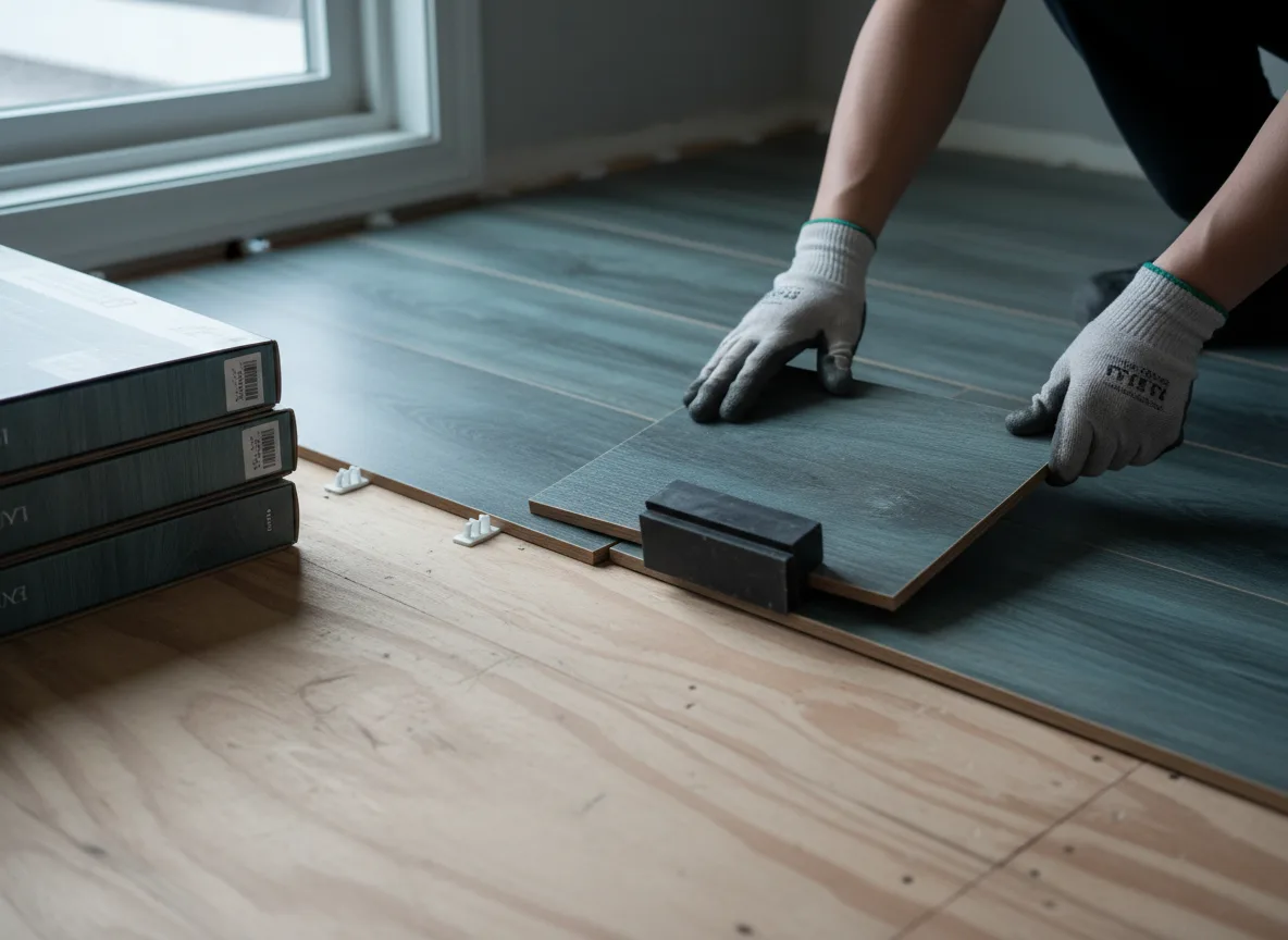 Luxury Vinyl Plank Installation company in Bakersfield, VT